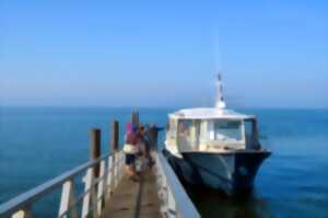 Navette maritime avec escale Cap-Ferret - départ jetée avec l'UBA