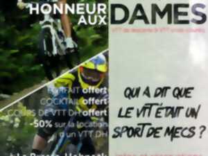photo Honneur aux dames vtt de descente et vtt cross country