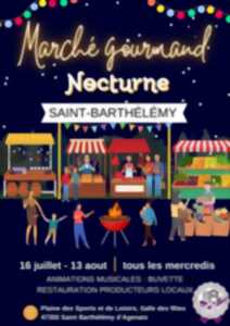 photo Marché Gourmand Nocturne