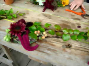Atelier d'art floral d'automne