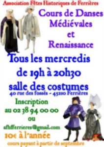 Cours de danse médiévales et renaissance