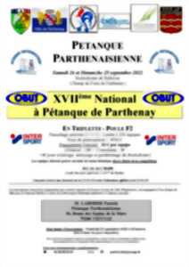 XVIIème National à pétanque de Parthenay