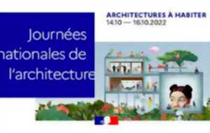 photo Journées nationales de l'architecture