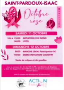 photo Octobre Rose à Saint-Pardoux-Isaac