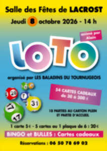 Loto de la chorale «les Baladins du Tournugeois»