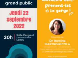 CONFÉRENCE - DR ROMINA MASTRONICOLA