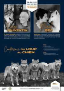 Conférence Du Loup au Chien avec Muriel Bec et Pierre Jouventin