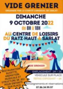 photo Vide Grenier au Centre de Loisirs du Ratz-Haut à Sarlat