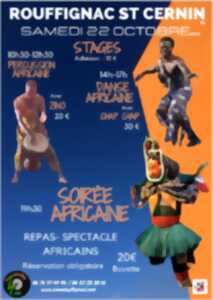 Repas - stages - spectacles africains