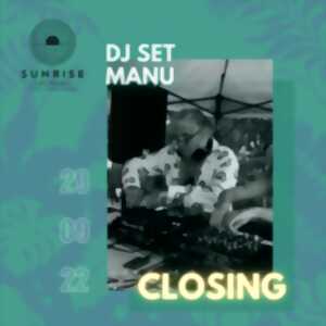 DJ SET Manu -  Sunset Café Lacanau Océan - Closing