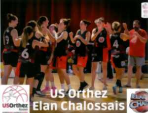 Basket : US Orthez vs Elan Chalossais