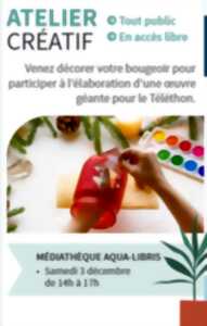 Médiathèque Aqua-Libris - Atelier créatif