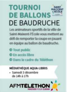 Médiathèque Aqua-Libris - Tournoi de ballons de baudruche