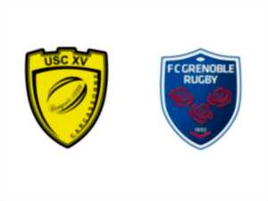 RUGBY XV : USC XV  / FC GRENOBLE RUGBY