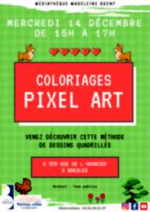 Coloriages en pixel art