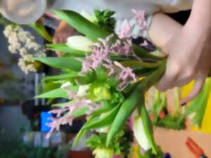 photo Stage composition florale