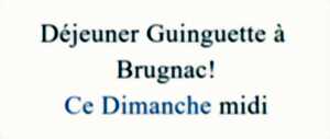 Déjeuner guinguette