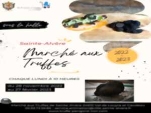 Marché aux truffes de Sainte Alvère