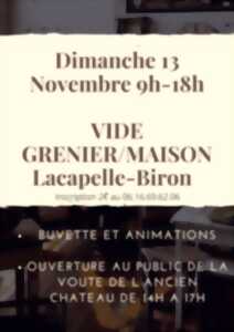 Vide-greniers, vide-maison