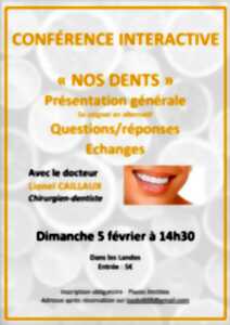 Conférence interactive Nos dents