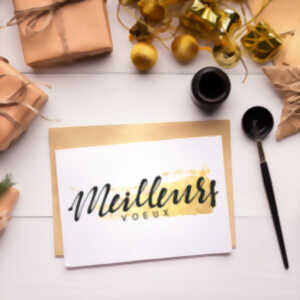 Atelier famille « Cartes calligraphiées » à la Commanderie d'Arville