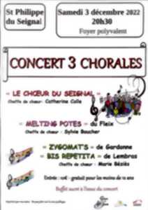 Concert 3 chorales