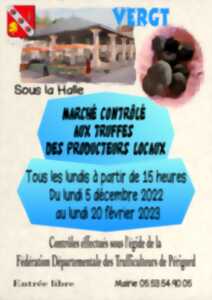 photo Marché contrôlé aux truffes des producteurs locaux - Vergt - 06.02.2023