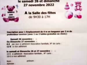 BOURSE AUX JOUETS