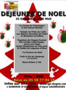 Déjeuner de Noël à l'Auberge d'Ugne