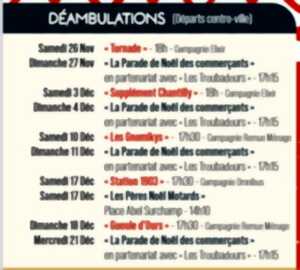 Déambulations Noël