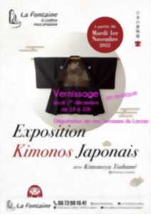 photo VERNISSAGE EXPOSITION DE KIMONOS JAPONAIS