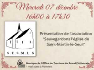 photo Animations de décembre à l'Office de Tourisme - Eglise Saint-Martin-le-Seuil