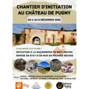Chantier d'initiation au Château de Pugny