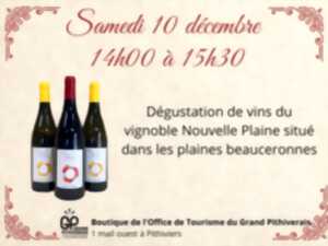 Animations de décembre à l'Office de Tourisme - Dégustation de vins