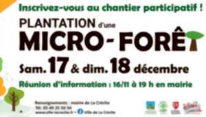 Plantation Micro-forêt - Chantier participatif