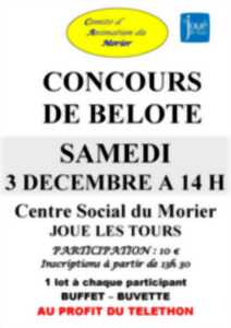 Concours de belote au profit du Téléthon