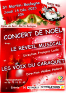 CONCERT DE NOEL - SAINT MARTIN BOULOGNE