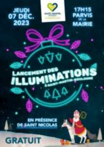 LANCEMENT DES ILLUMINATIONS DE NOEL 2023 - SAINT MARTIN LES BOULOGNE