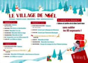 Village de Noël : La visite du père Noël