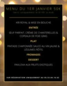 Menu du Nouvel An du Portail Gascon