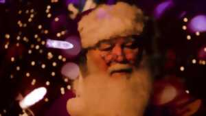 photo Le Père Noël est un biker