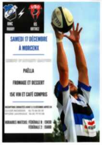 Repas avant match - RMC Rugby / Stade Hendayais