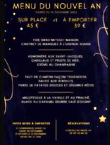 Menu de fêtes - Hôtel Malpel