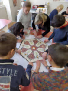 photo Mosaïques romaines - Atelier vacances