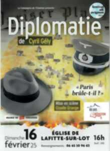 Théâtre - Diplomatie de Cyril Gély