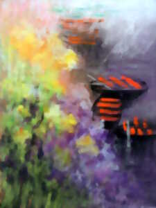 Rencontre de Chantal Gadreau, artiste peintre