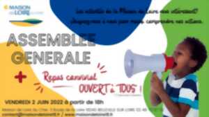 Assemblée générale suivie d'un repas convival ouvert à tous