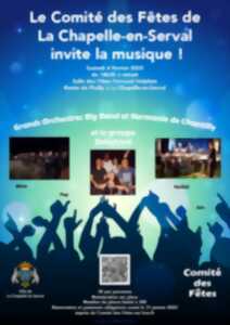 Concert: Le Comité des Fêtes de La Chapelle-en-Serval invite la musique!