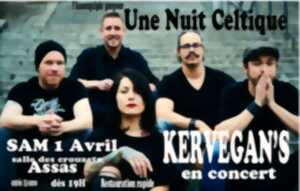 NUIT CELTIQUE AVEC KERVEGAN'S+INVITÉS !!!