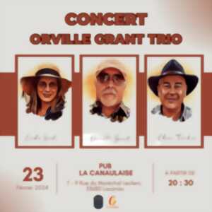 photo Concert : Orville Grant Trio (Rock Blues vintage)